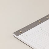 Bloc de notas semanal tamaño A4, bloc de notas y libretas de nota para planear cada mes. Mi bloc de notas con todo list.