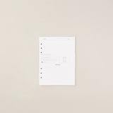 Recambio de papel reciclable con hojas con puntos pack