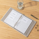 Recambio de papel reciclable con hoja de contactos