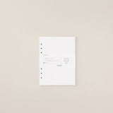 Recambio de papel reciclable con horario pack