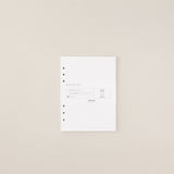 Recambio de papel reciclable para notas de reuniones pack