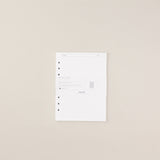 Recambio de papel reciclable con hojas pautadas pack