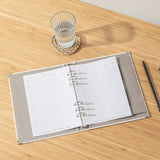 Recambio de papel reciclable con planificador de tareas