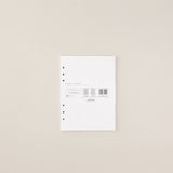 Recambio de papel reciclable con seguimiento de habitos, habit tracker