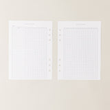 Recambio de papel reciclable con seguimiento de habitos, habit tracker