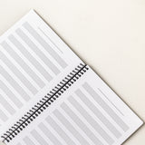 Libreta de musica con pentagramas A5
