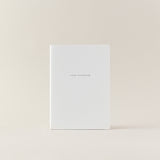 Pequeña libreta de notas de papel de maíz
