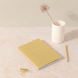 Pequeña libreta de notas sostenible