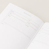 Planificador personal sin fechas para tomar notas