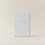 Planificador personal sin fechas sostenible gris