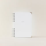 Planificador de tareas sostenible blanco