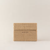 Diseño caja de recetas para recetarios hecho a mano, artesanal para crear ficha de recetas con diseño para escribir tus recetas semanales en muchas sostenibles hechas de papel de piedra.