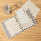 Recambio separadores de papel reciclable