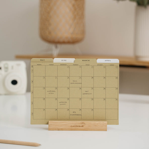 Calendario 2024 · Bambú