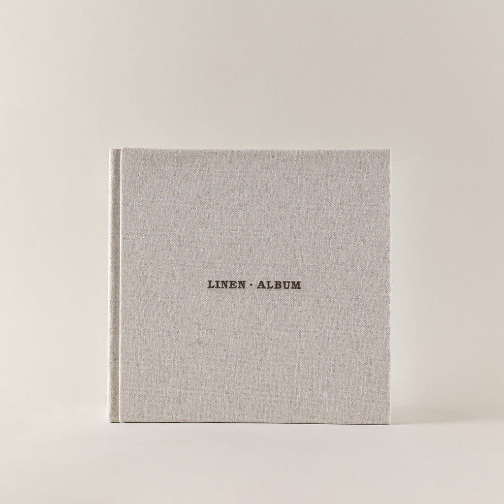 Álbum 20 x 30 cm en lino - Solo un instante Photography