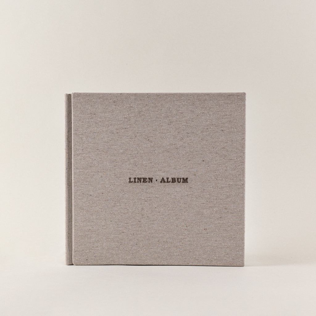 Álbum 35 x 35 cm en lino - Solo un instante Photography